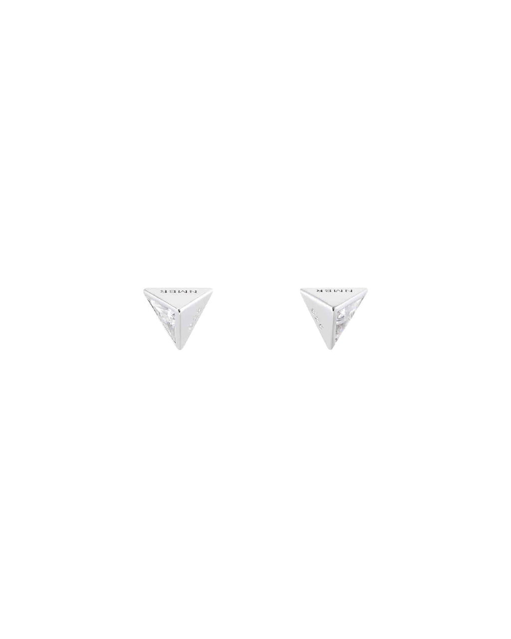 Numbering - Triangle Stud Earrings #3193 product image 3 | TRAB K-Fashion Australia