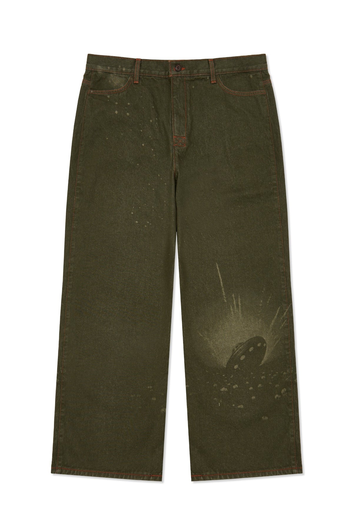 Ioedle - Strange Landing Laser Pants (Green) product image 2 | TRAB K-Fashion Australia