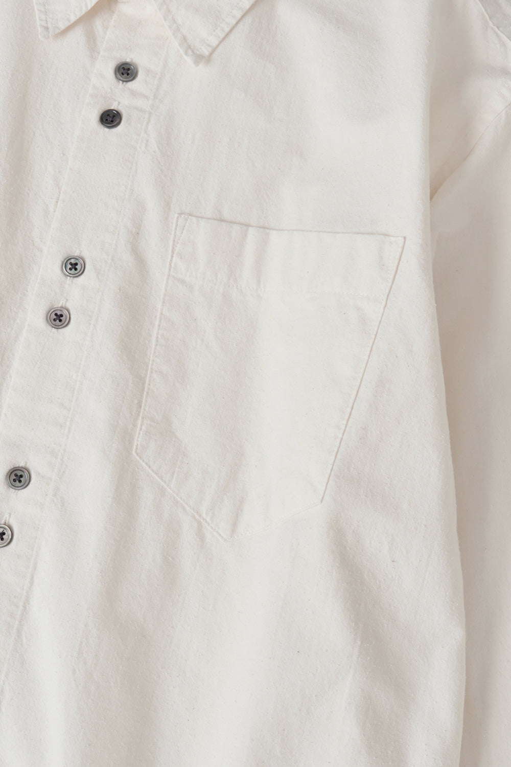 Hatchingroom - Rana Shirt Silk Nep (Ecru) product image 5 | TRAB K-Fashion Australia