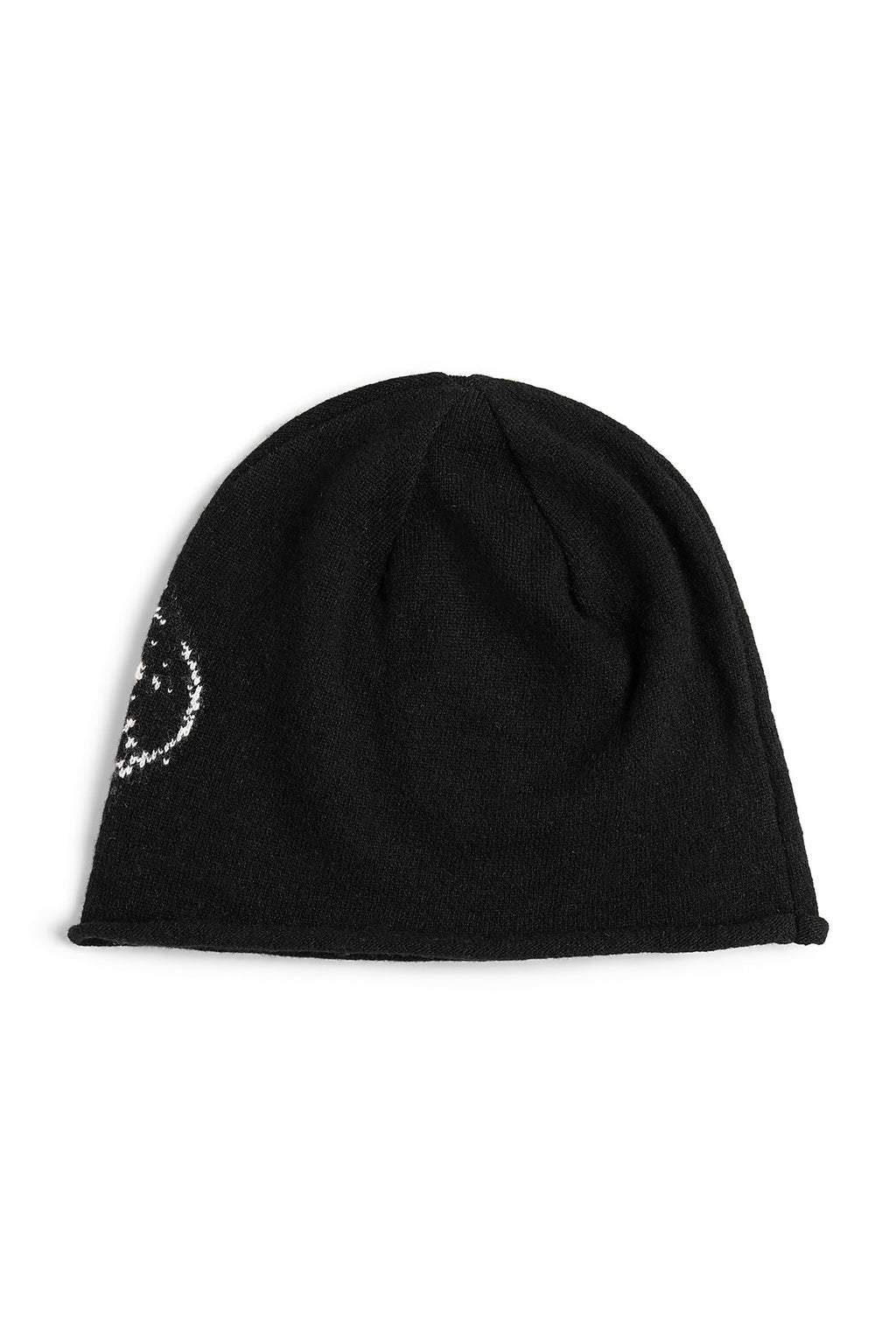 Matin Kim - Matin Stamp Beanie (Black) product image 2 | TRAB K-Fashion Australia