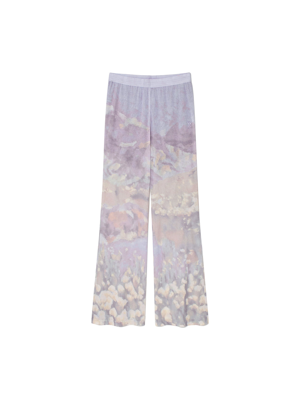 Kijun - Print Flared Pants (Print Blue) product image 7 | TRAB K-Fashion Australia
