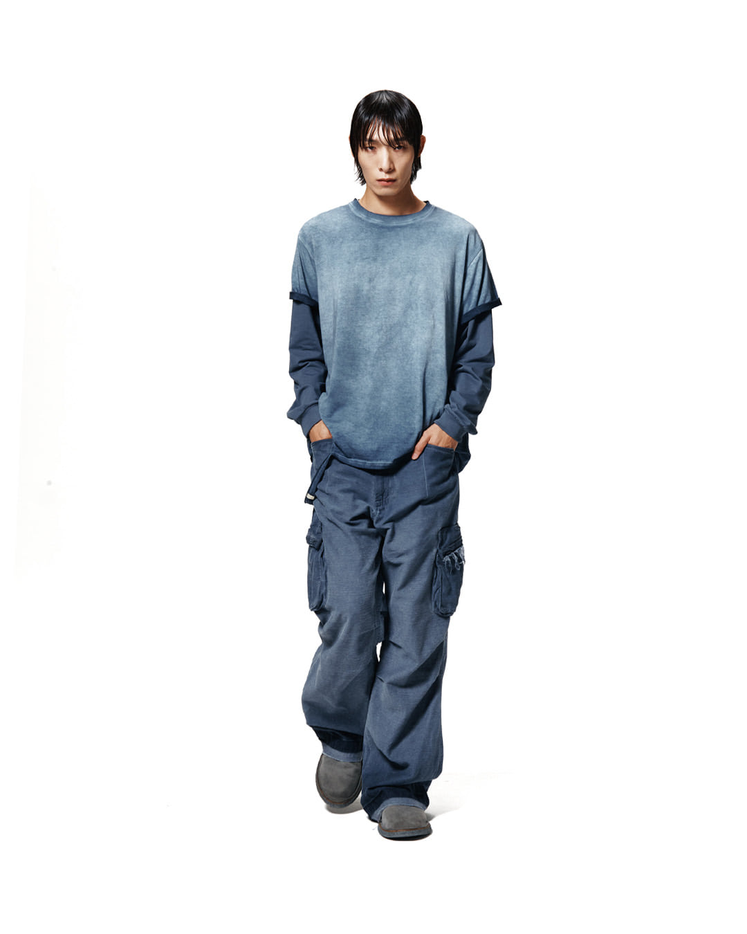XLIM - Ep.8 03 Trousers (Navy) product image 11 | TRAB K-Fashion Australia