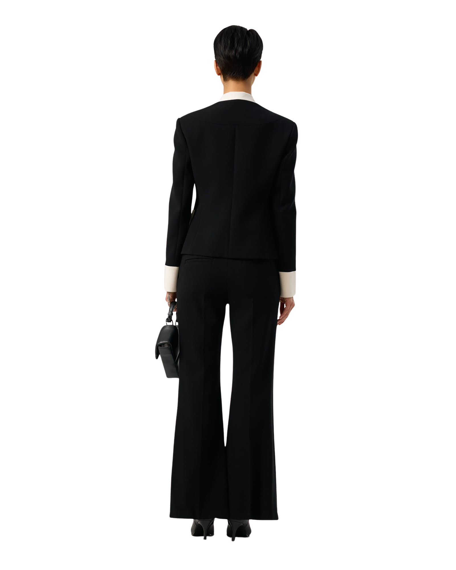 Kimhe Kim - Bi-Color Wool Blend Jacket (Black/Ivory) product image 10 | TRAB K-Fashion Australia