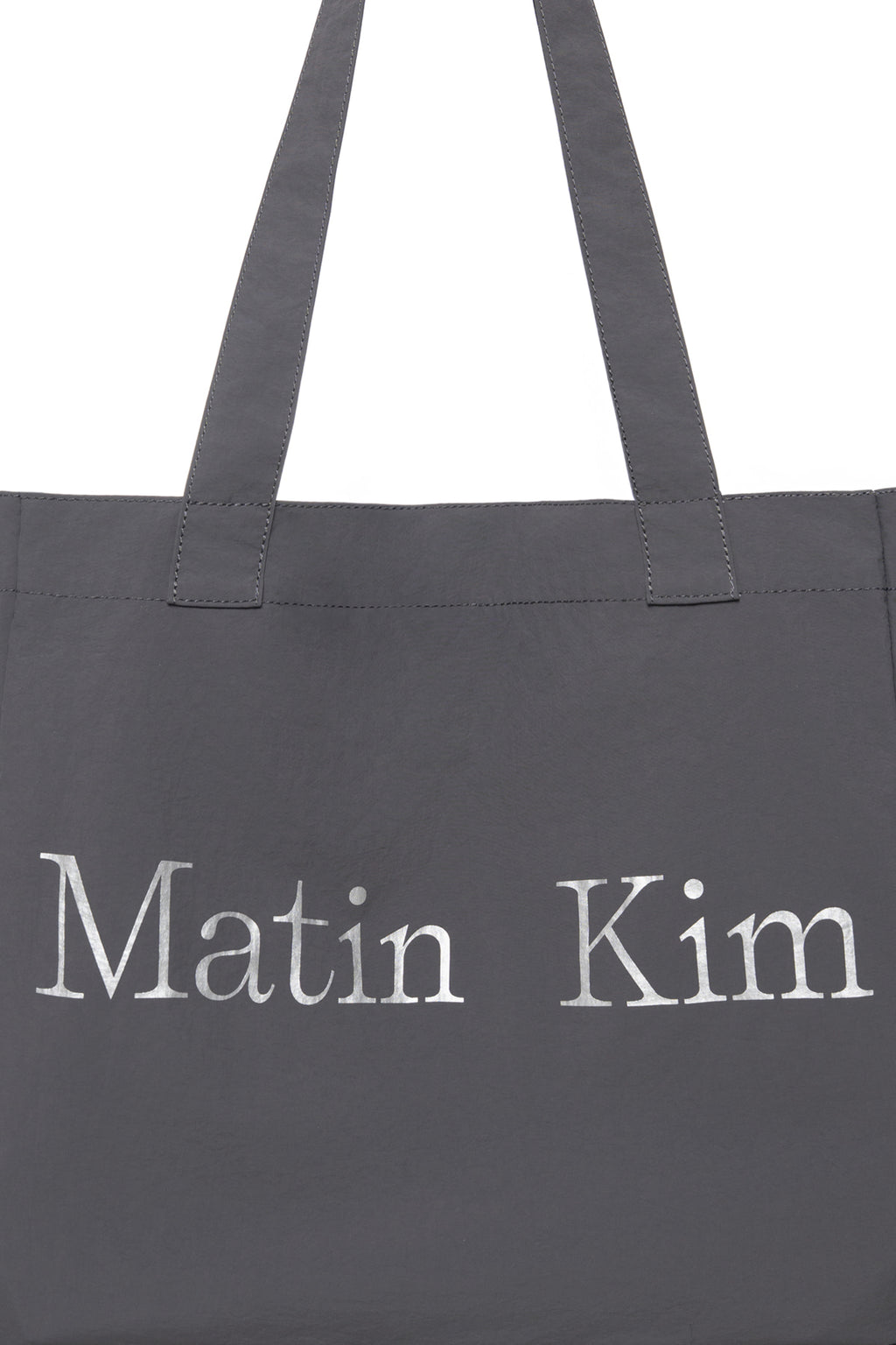 Matin Kim - Matin Fabric Big Ecobag (Charcoal) product image 4 | TRAB K-Fashion Australia