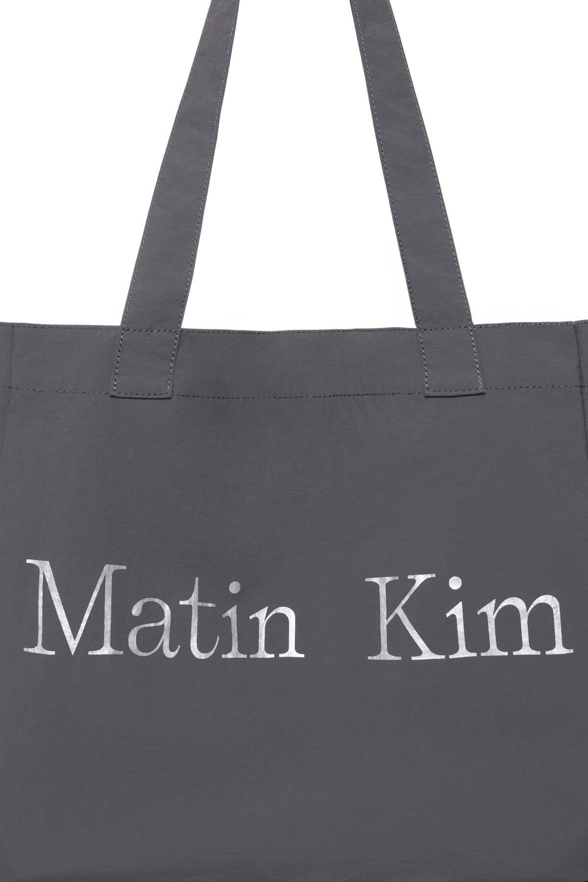 Matin Kim - Matin Fabric Big Ecobag (Charcoal) product image 4 | TRAB K-Fashion Australia
