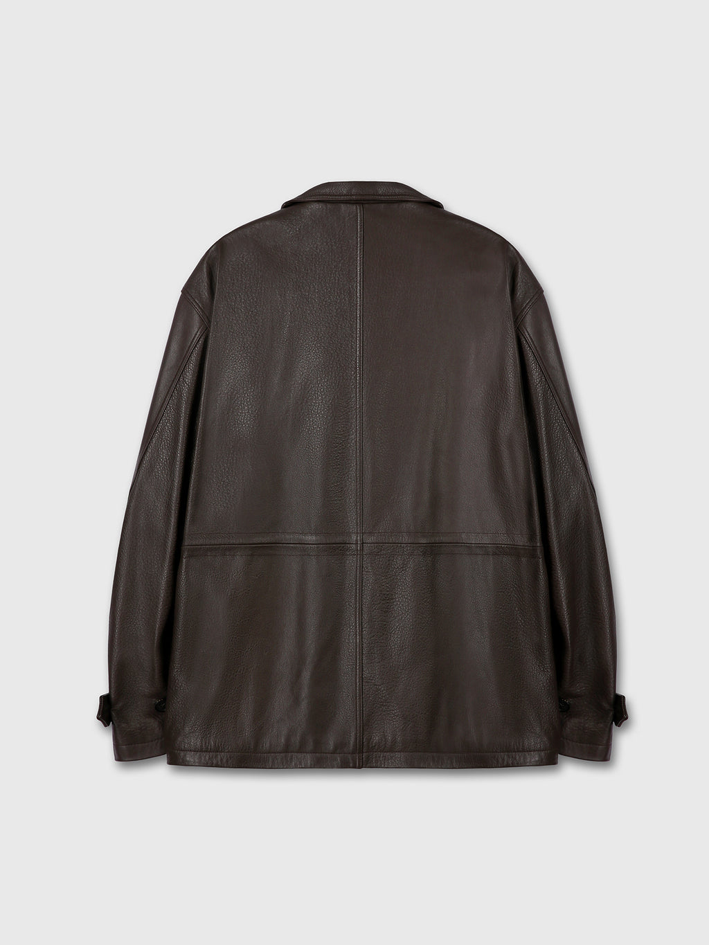 Tonywack - Lamb Leather Cargo Jacket (Dark Brown) product image 13 | TRAB K-Fashion Australia