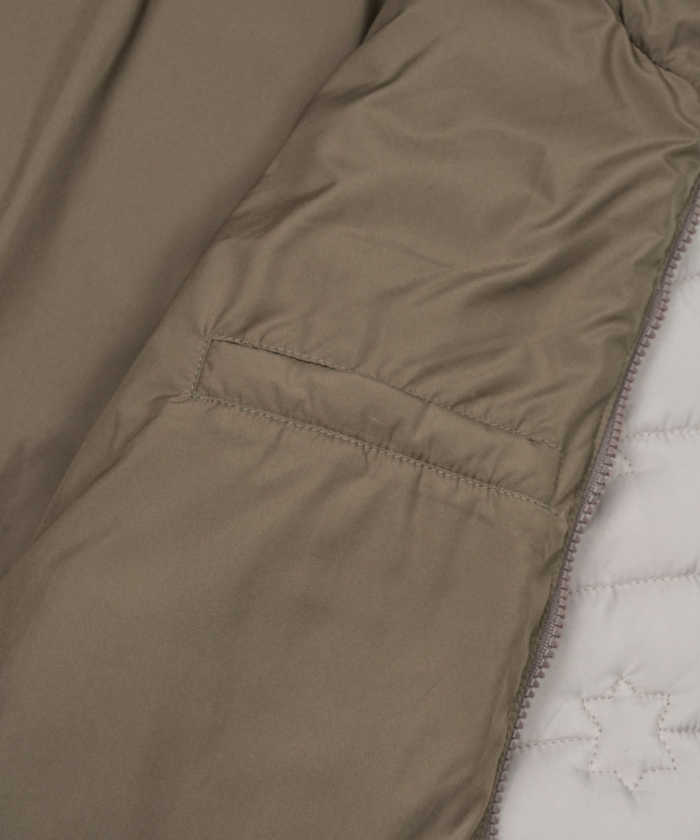 Coyseio - Fluffy Light Padded Jacket (Light Beige) product image 19 | TRAB K-Fashion Australia