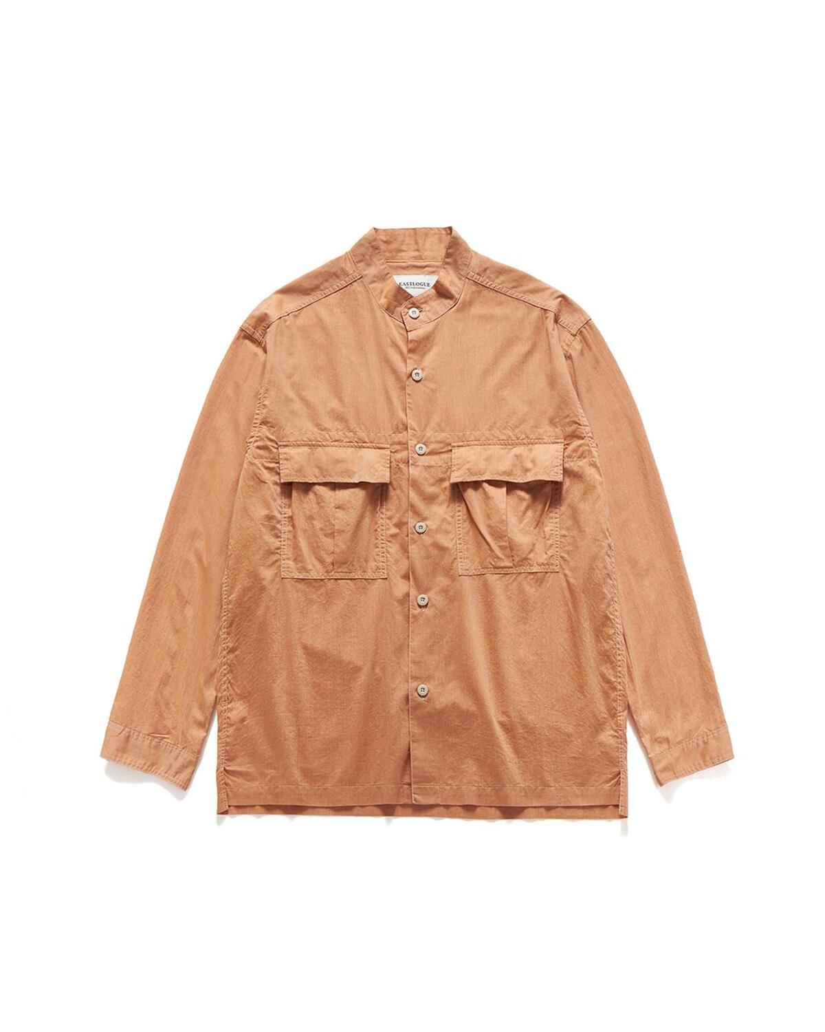 Eastlogue - Band Collar Field Shirts (Salmon) product image 5 | TRAB K-Fashion Australia