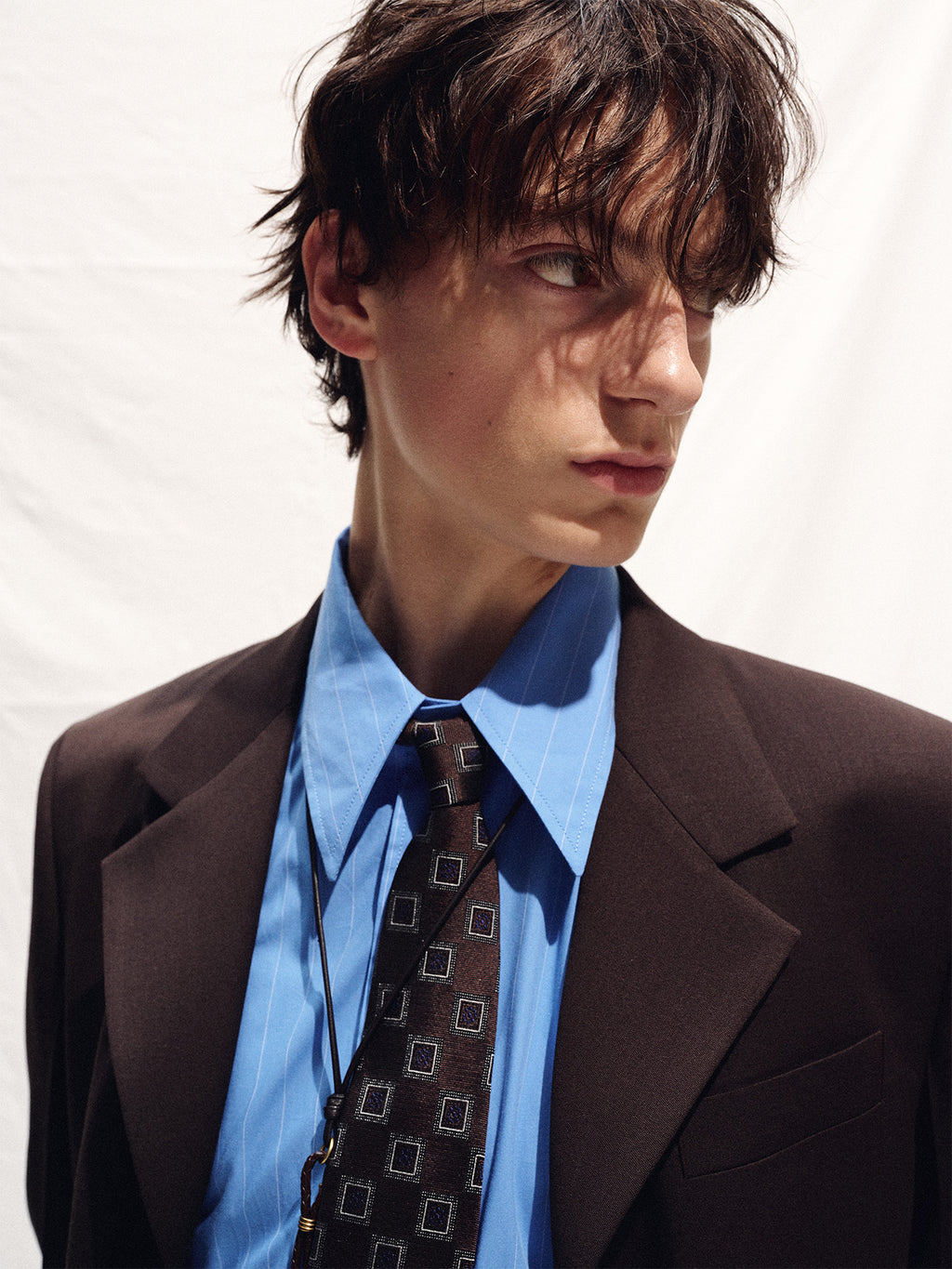 Tonywack - Wool Blend Tailored Blazer (Deep Brown) product image 10 | TRAB K-Fashion Australia