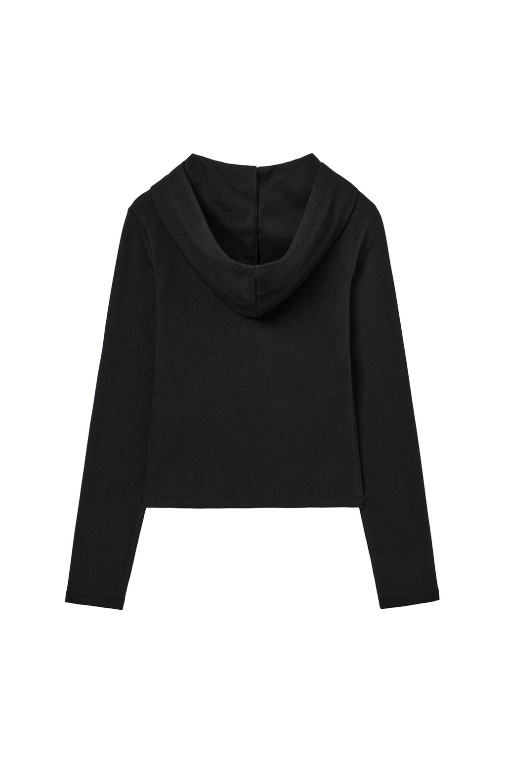 Deinet - Basic Slim Hoodie (Black) product image 2 | TRAB K-Fashion Australia