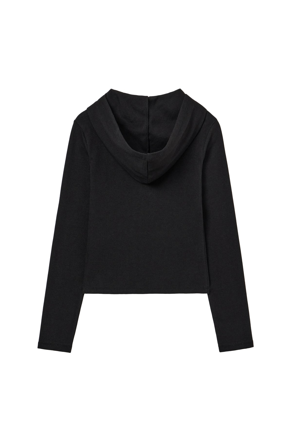 Deinet - Basic Slim Hoodie (Black) product image 2 | TRAB K-Fashion Australia