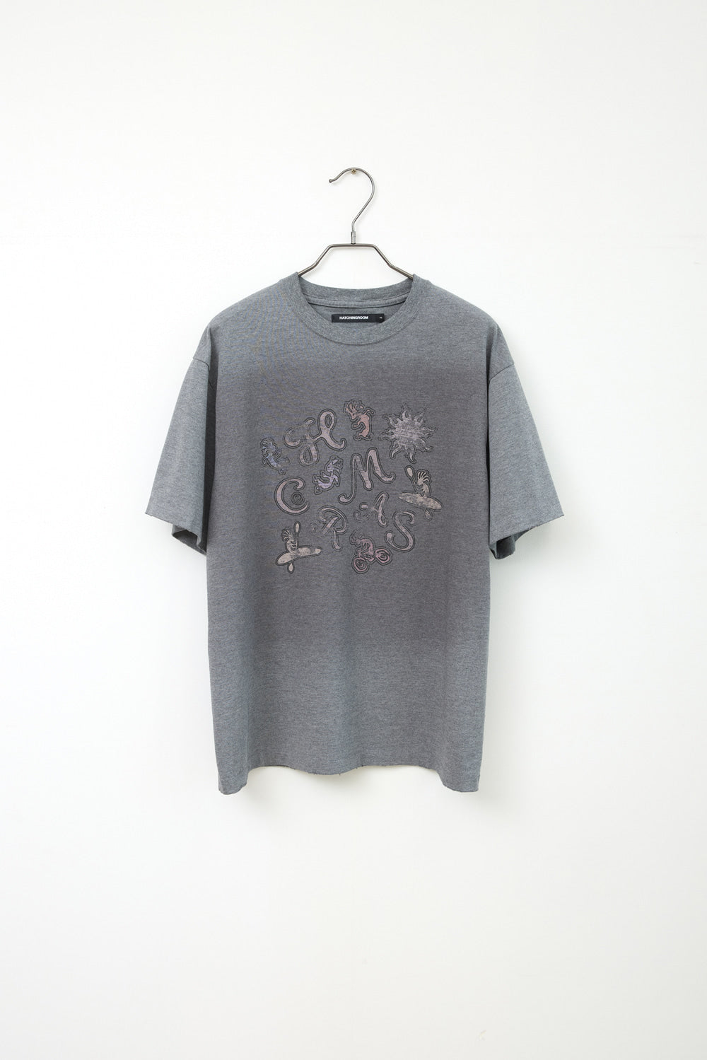 Hatchingroom - MAS&HCR Tee Dark (M.Grey) product image 1 | TRAB K-Fashion Australia