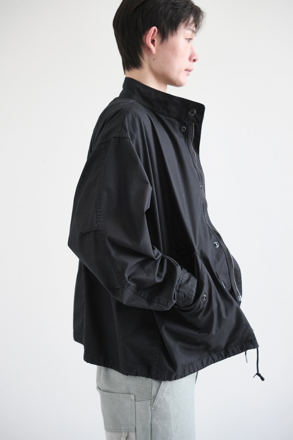 Hatchingroom - Short Mods Parka (Blue Black) product image 9 | TRAB K-Fashion Australia