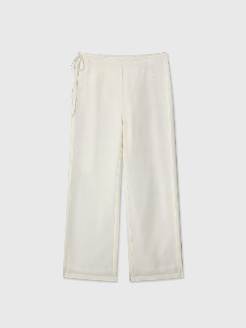 Tonywack - Silk Twill Lounge Pants (Ivory) product image 7 | TRAB K-Fashion Australia