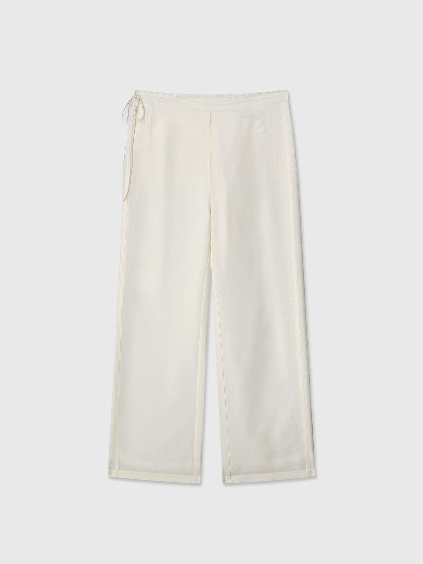 Tonywack - Silk Twill Lounge Pants (Ivory) product image 7 | TRAB K-Fashion Australia