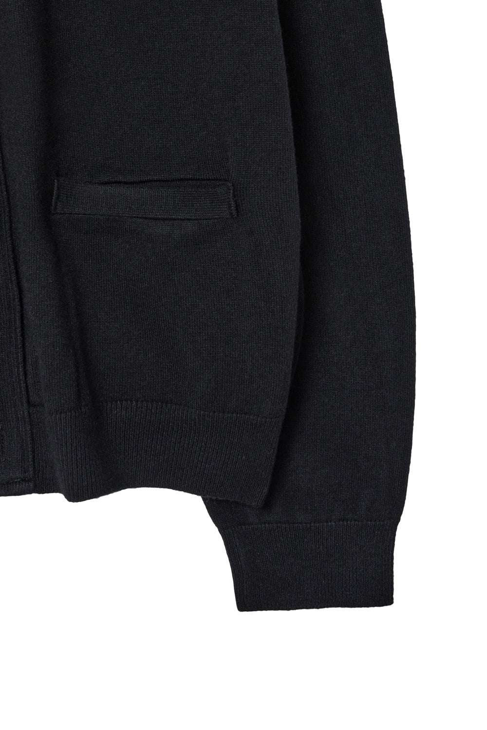 Hatchingroom - Zip Cardigan (Black) product image 5 | TRAB K-Fashion Australia
