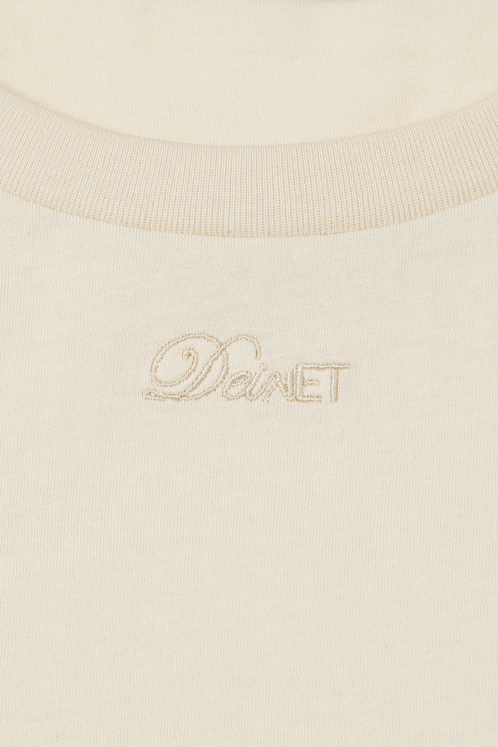 Deinet - Mesh Contrast Raglan Half Sleeve (Beige) product image 4 | TRAB K-Fashion Australia