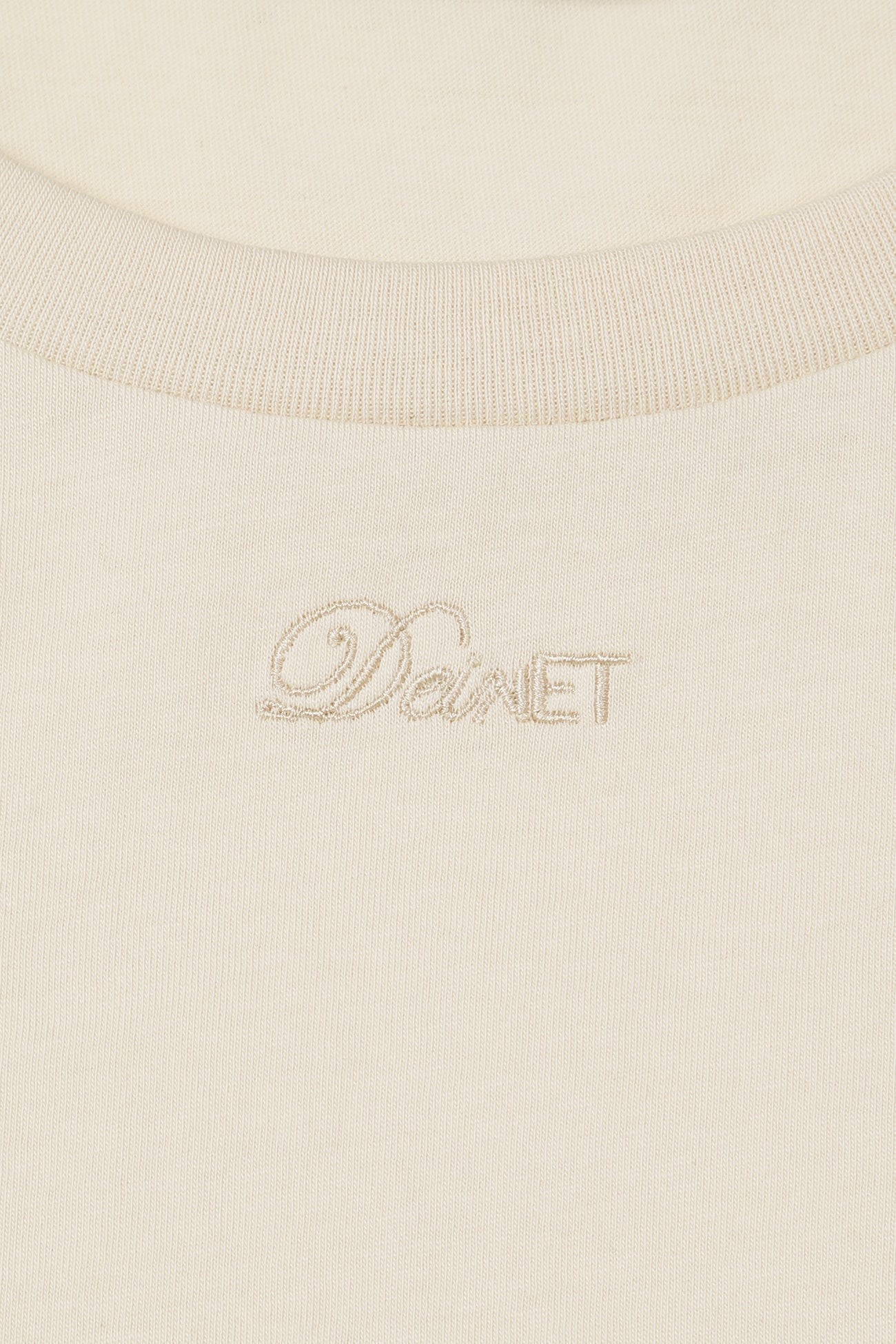 Deinet - Mesh Contrast Raglan Half Sleeve (Beige) product image 4 | TRAB K-Fashion Australia