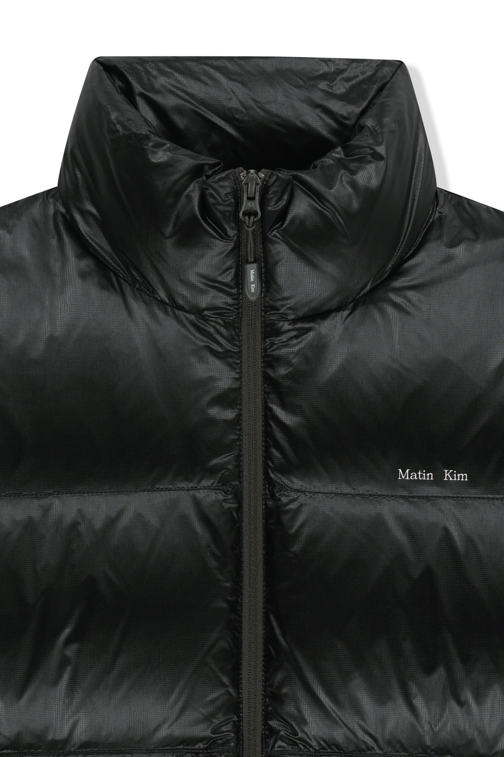 Matin Kim - Icon Logo Down Jumper (Black) product image 4 | TRAB K-Fashion Australia