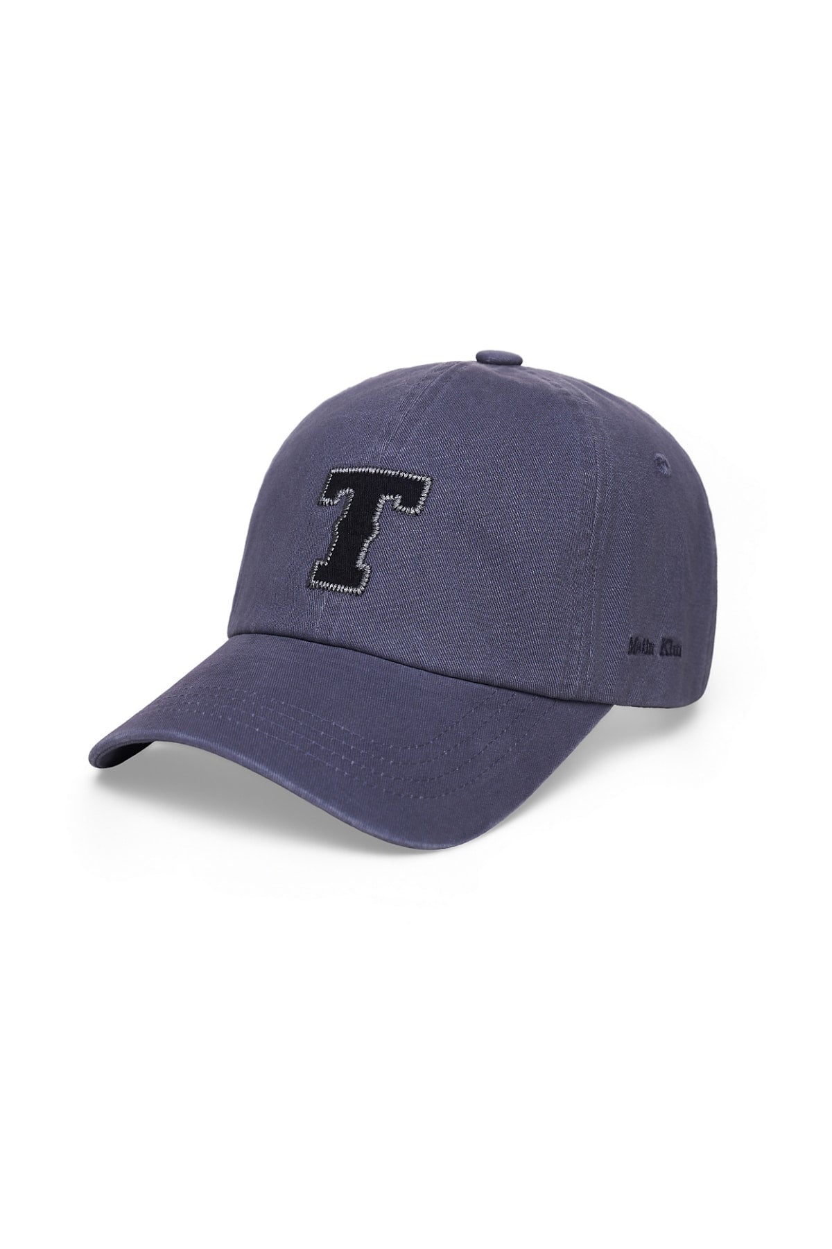 Matin Kim - Matin Initial Ball Cap (Blue) product image 5 | TRAB K-Fashion Australia