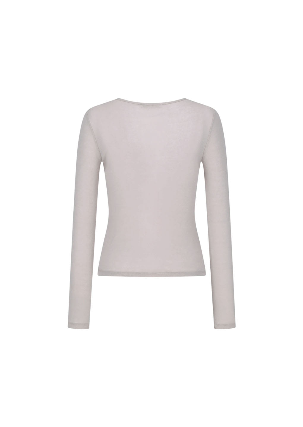 Amomento - Round T-shirt (Beige) product image 3 | TRAB K-Fashion Australia