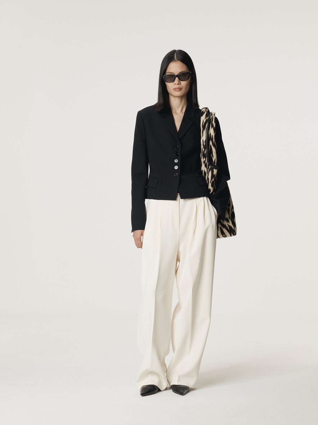 Recto - Button Detail Short Jacket (Black) product image 7 | TRAB K-Fashion Australia