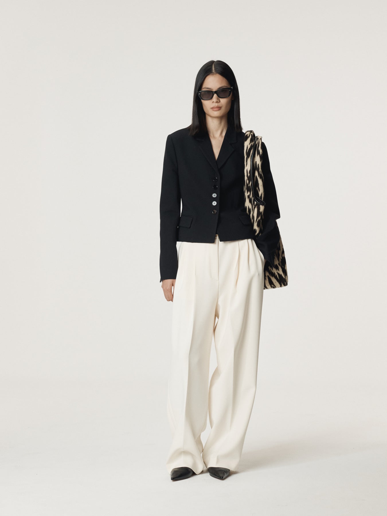 Recto - Button Detail Short Jacket (Black) product image 7 | TRAB K-Fashion Australia