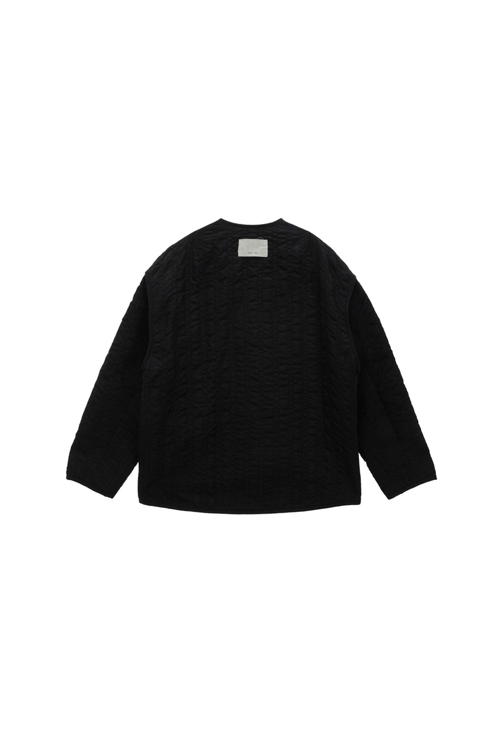 Matin Kim - Warm Up Quilting Jumper (Black) product image 2 | TRAB K-Fashion Australia