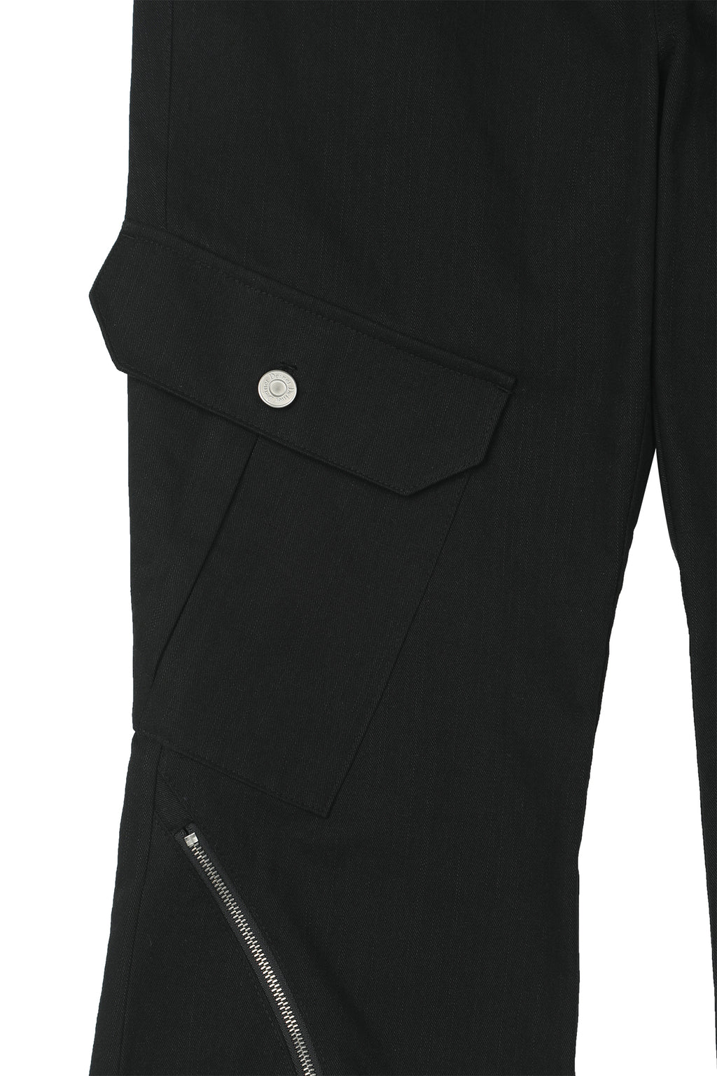 Deinet - Zipper Bootscut Cargo Pants (Black) product image 14 | TRAB K-Fashion Australia