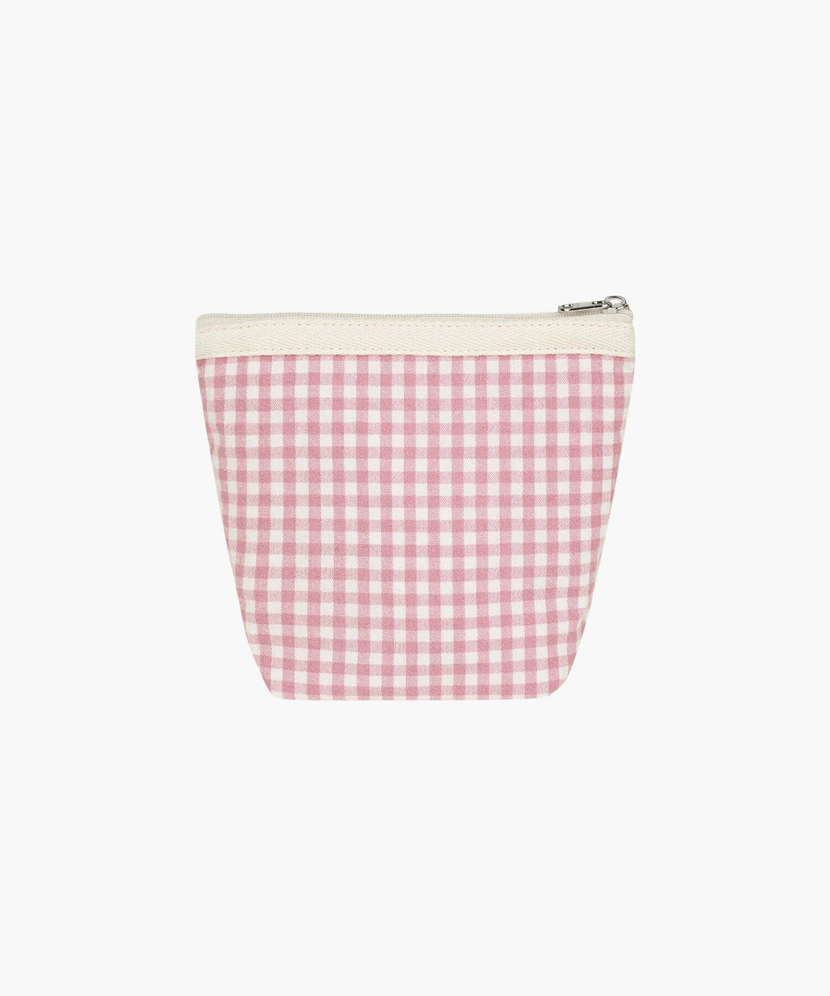 Marithe & Francois Girbaud - Classic Logo Check Pouch (Pink) product image 3 | TRAB K-Fashion Australia