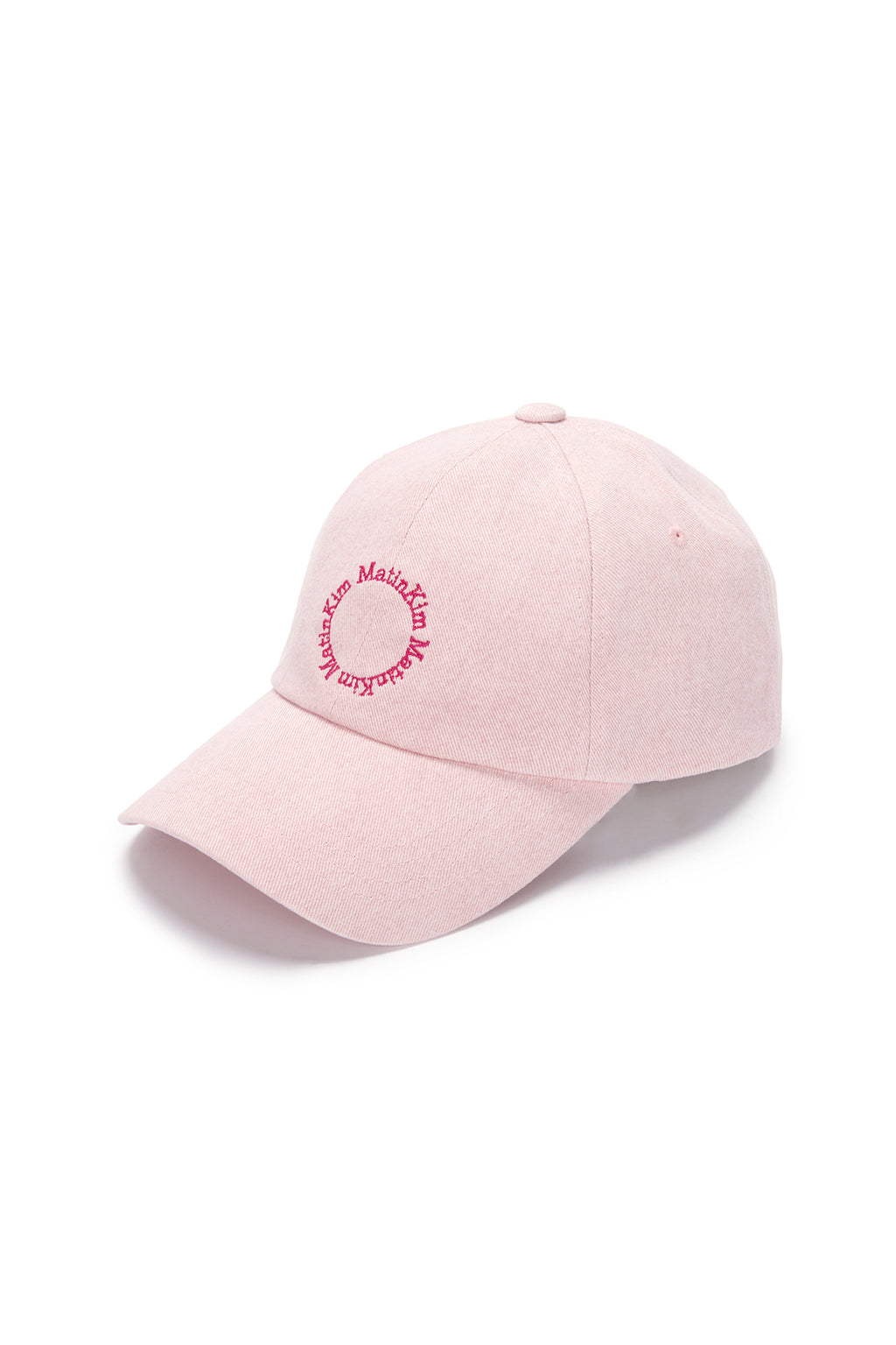 Matin Kim - Macaron Logo Ball Cap (Light Pink) product image 5 | TRAB K-Fashion Australia