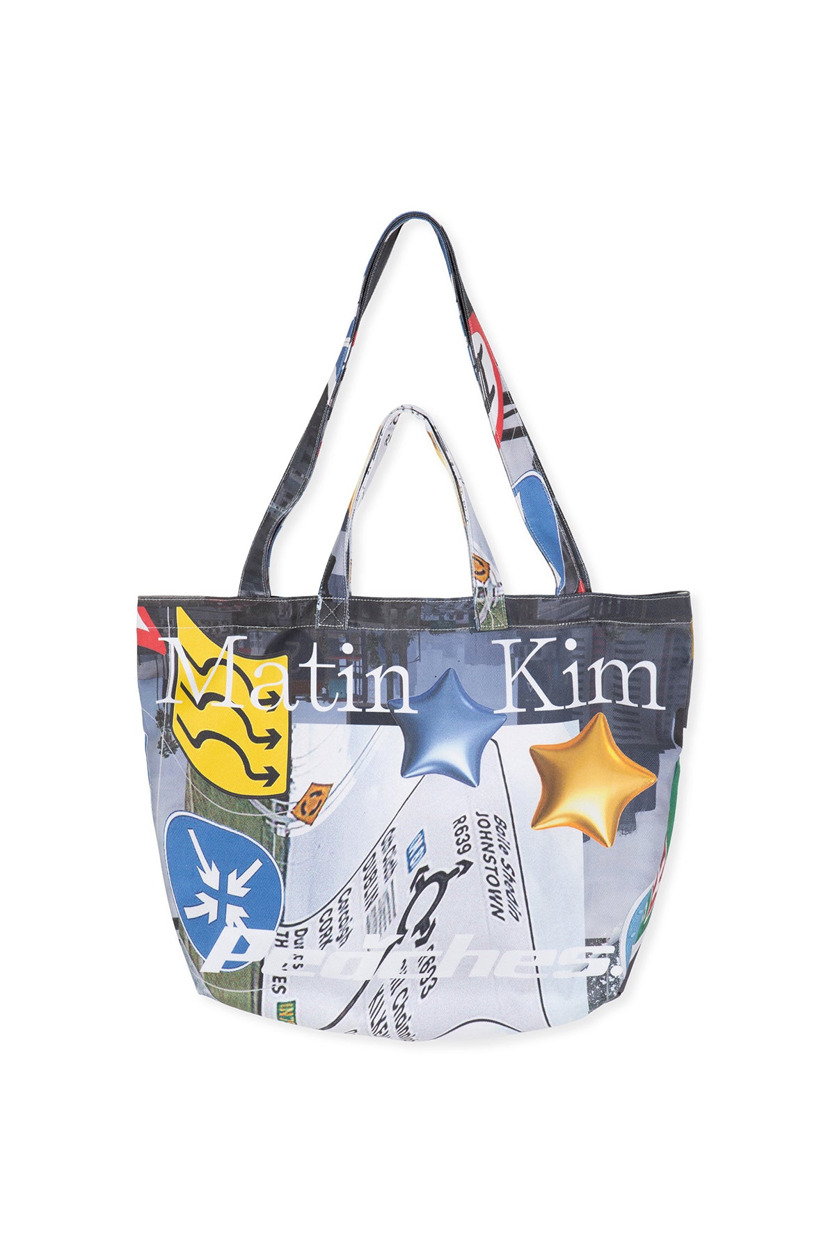 Matin Kim - Peaches Graphic Big Ecobag (Multi) product image 6 | TRAB K-Fashion Australia