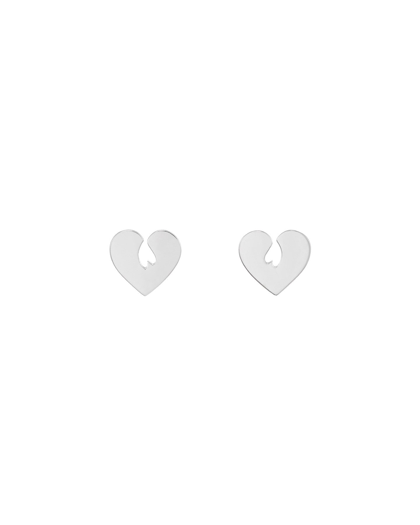 Numbering - Heart Stud Earrings #8316 product image 8 | TRAB K-Fashion Australia