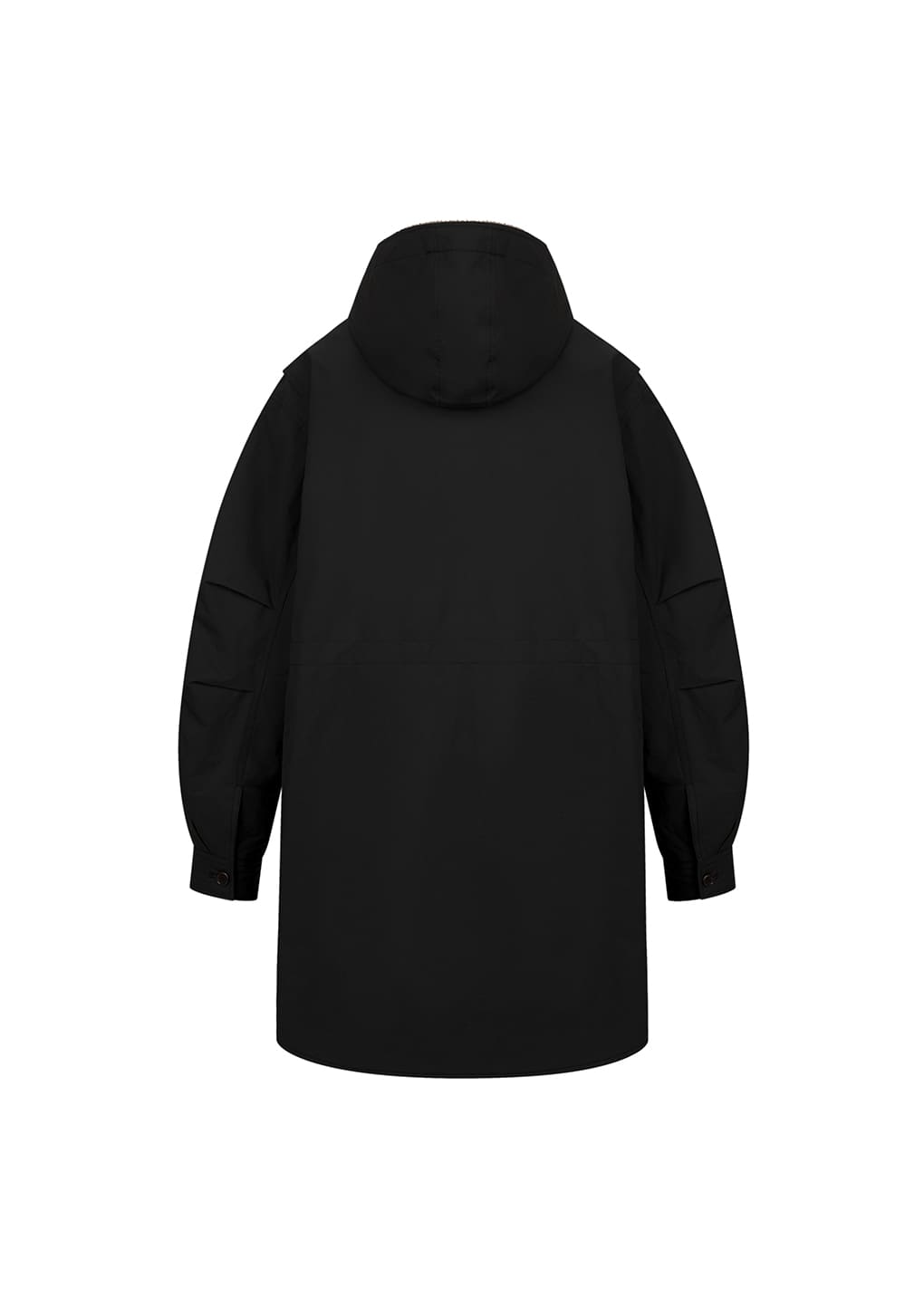 Amomento - padded shearling parka (Black) product image 9 | TRAB K-Fashion Australia