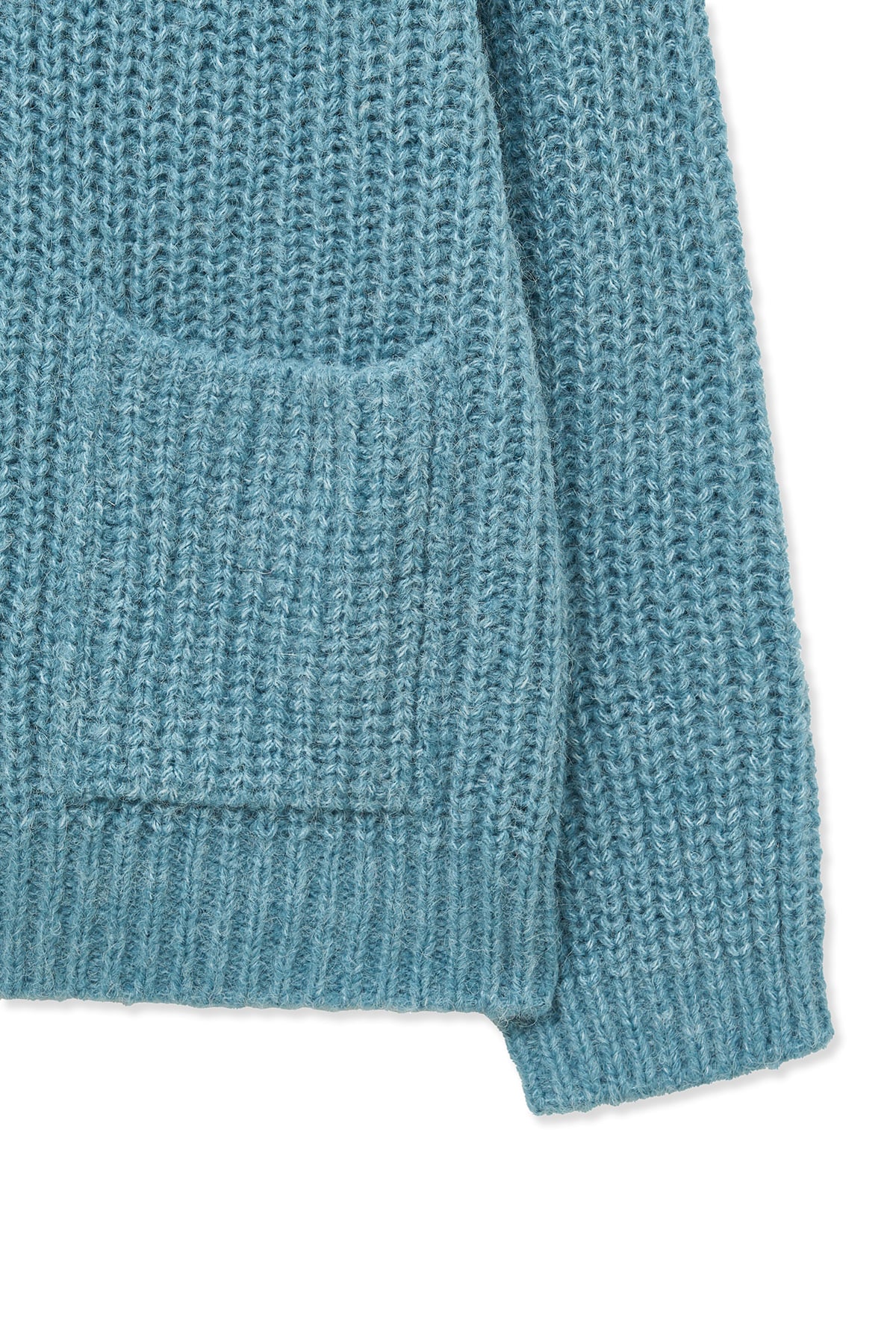 Matin Kim - Side Button Point Overfit Cardigan (Light Blue) product image 5 | TRAB K-Fashion Australia