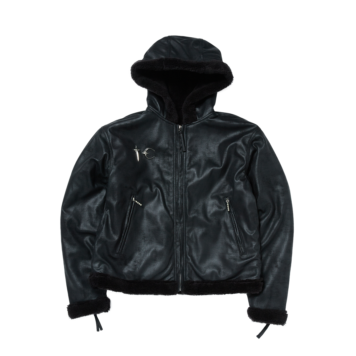 Thug Club - TC Reversible Shearling Jacket (Black) product image 1 | TRAB K-Fashion Australia