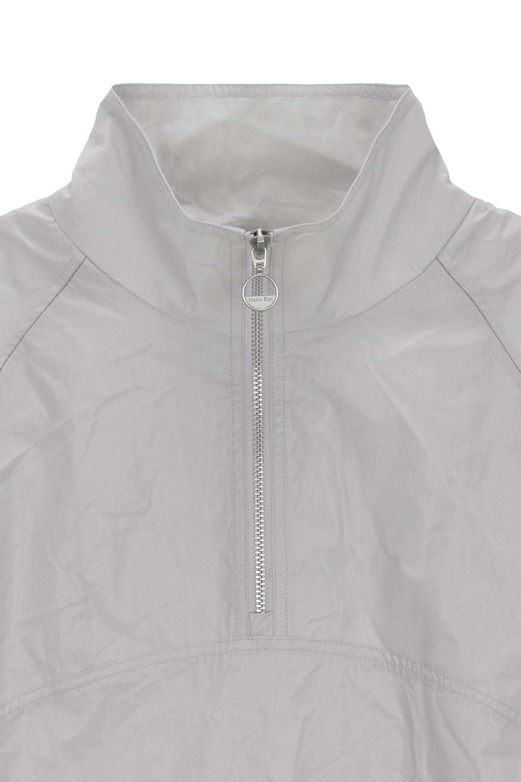 Matin Kim - Matin Coating Anorak Jumper (Grey) product image 3 | TRAB K-Fashion Australia