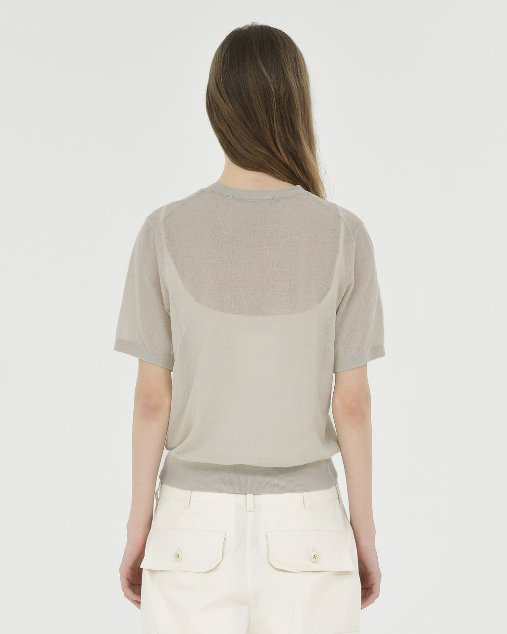 Brownyard - Essential Half Knit (Beige) product image 2 | TRAB K-Fashion Australia
