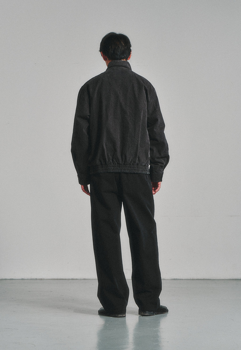 Art if acts - One Tuck Chino Pants (Faded Black) product image 3 | TRAB K-Fashion Australia