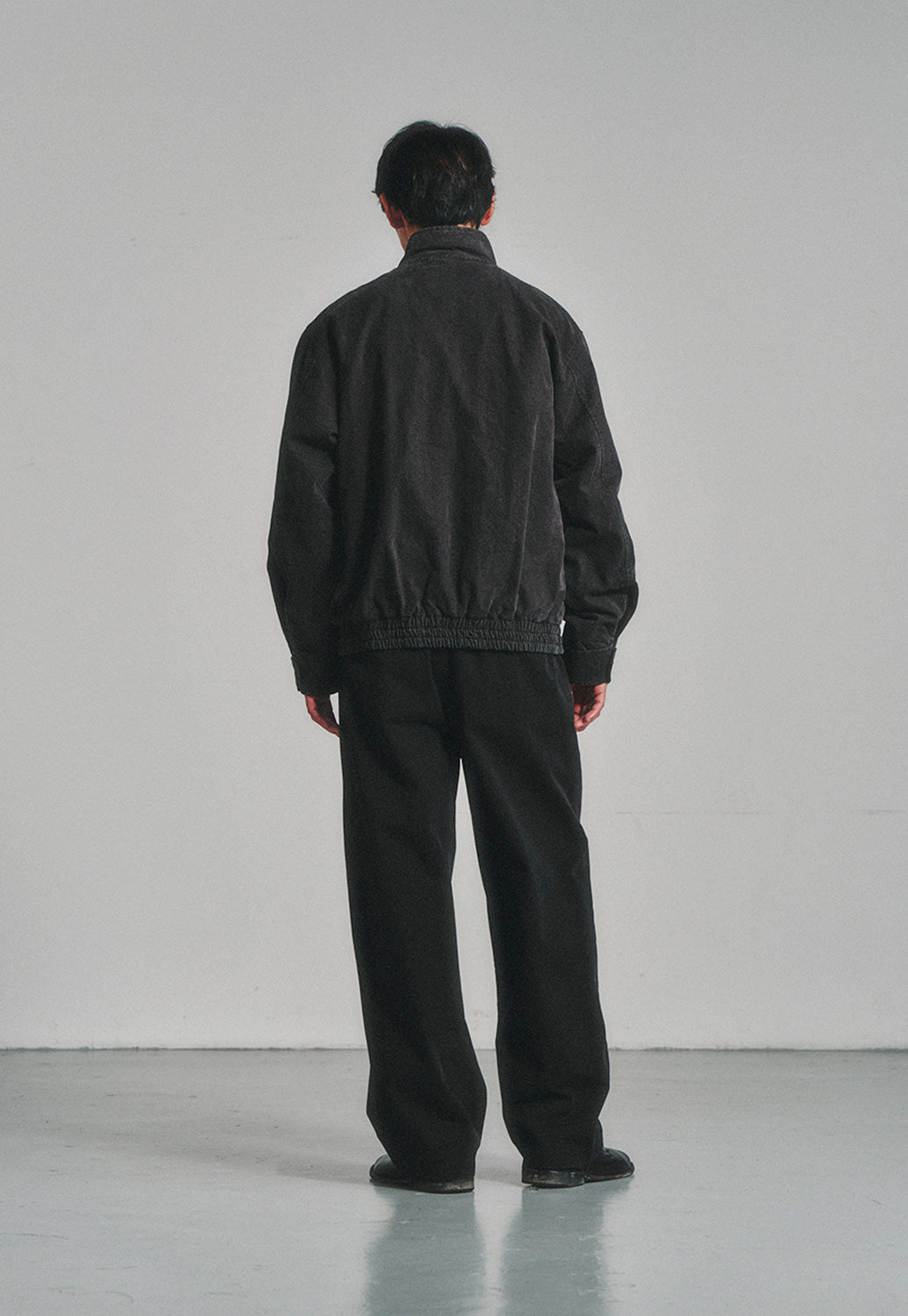 Art if acts - One Tuck Chino Pants (Faded Black) product image 3 | TRAB K-Fashion Australia