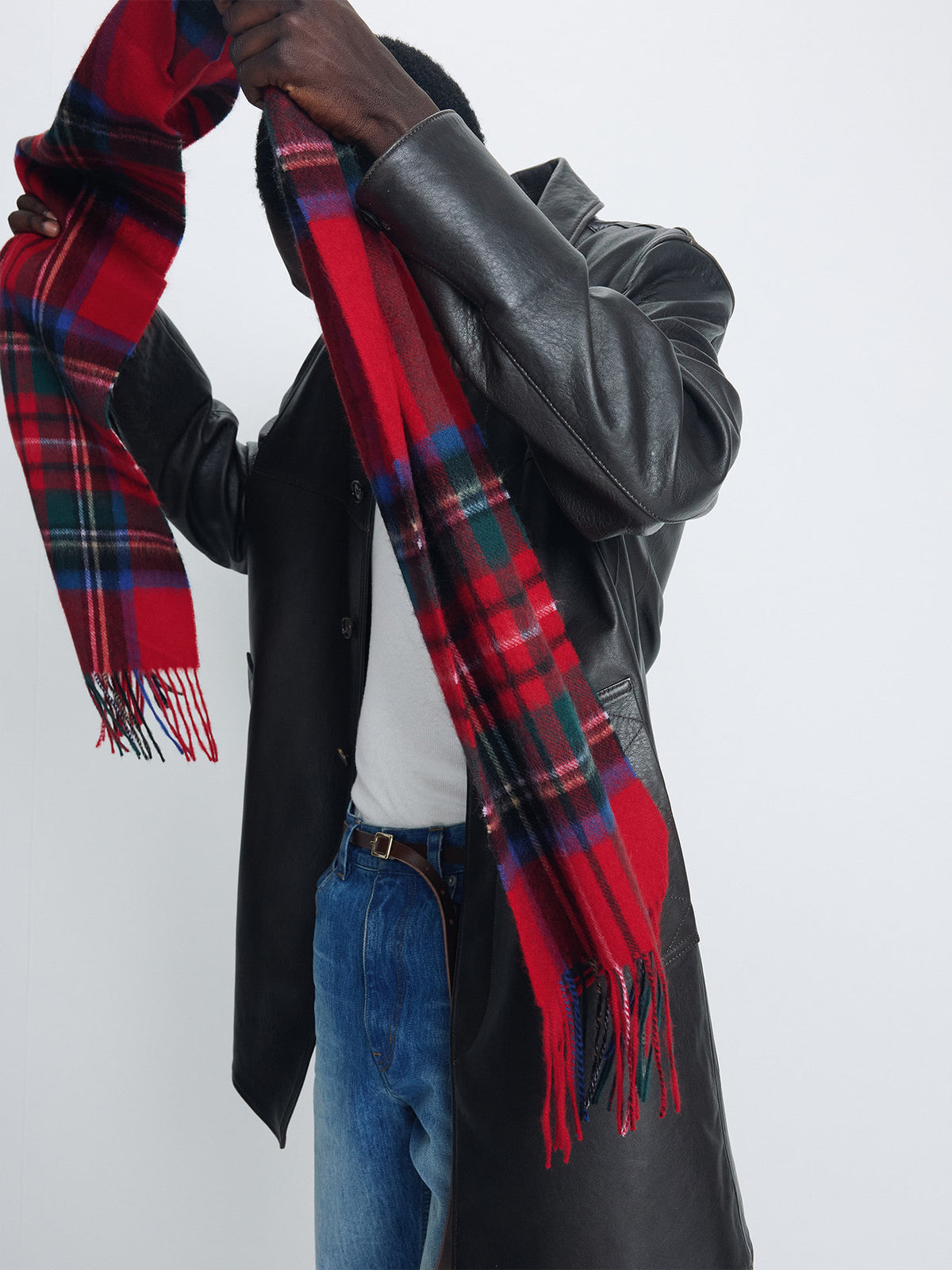 Tonywack - Aged Lamb Leather Carcoat (Dark Brown) product image 3 | TRAB K-Fashion Australia