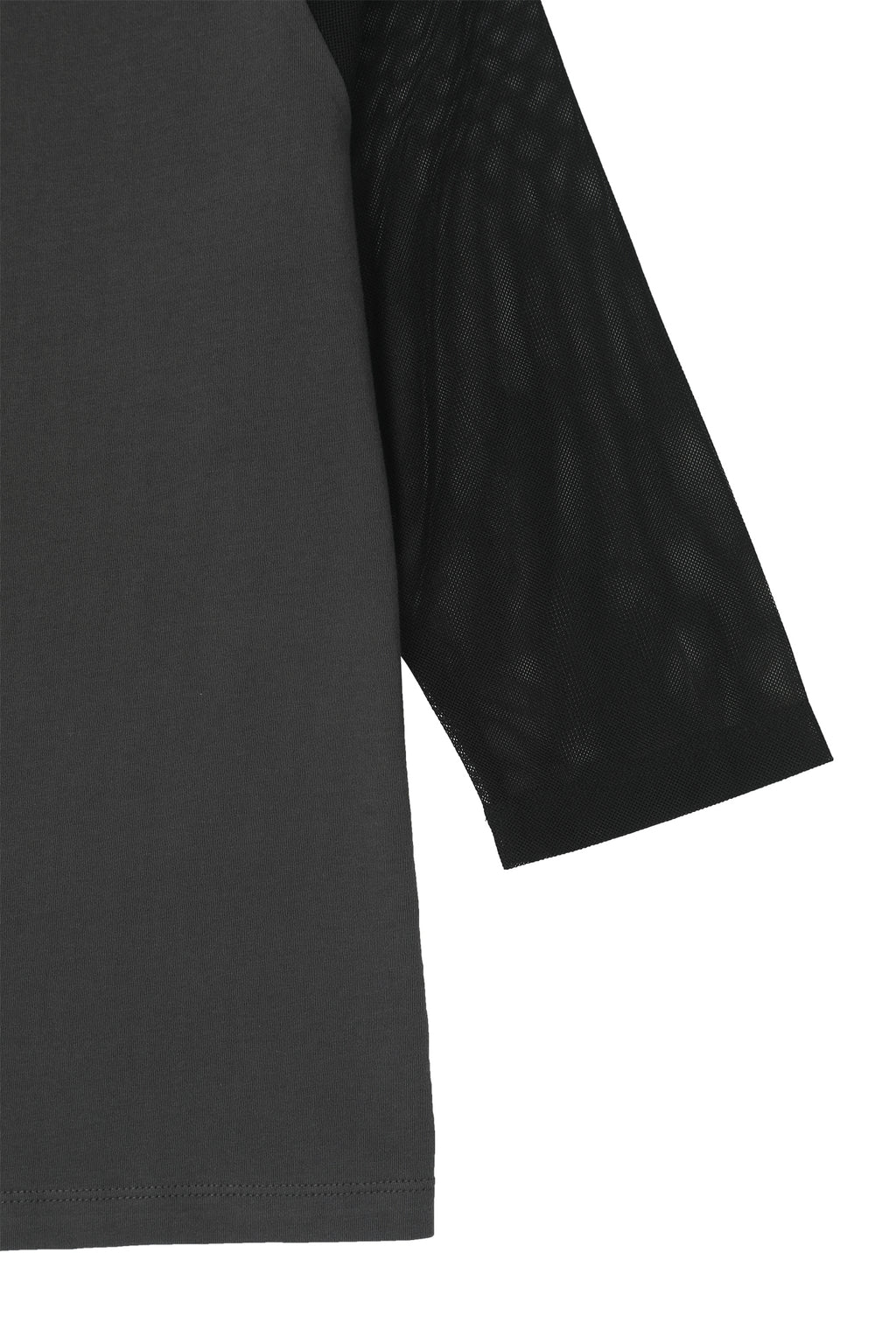Deinet - Mesh Contrast Raglan Half Sleeve (Charcoal) product image 11 | TRAB K-Fashion Australia