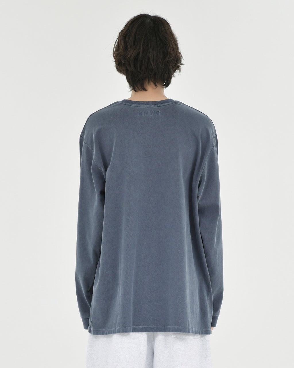 Brownyard - Washed Long Sleeve (Washed Navy) product image 2 | TRAB K-Fashion Australia