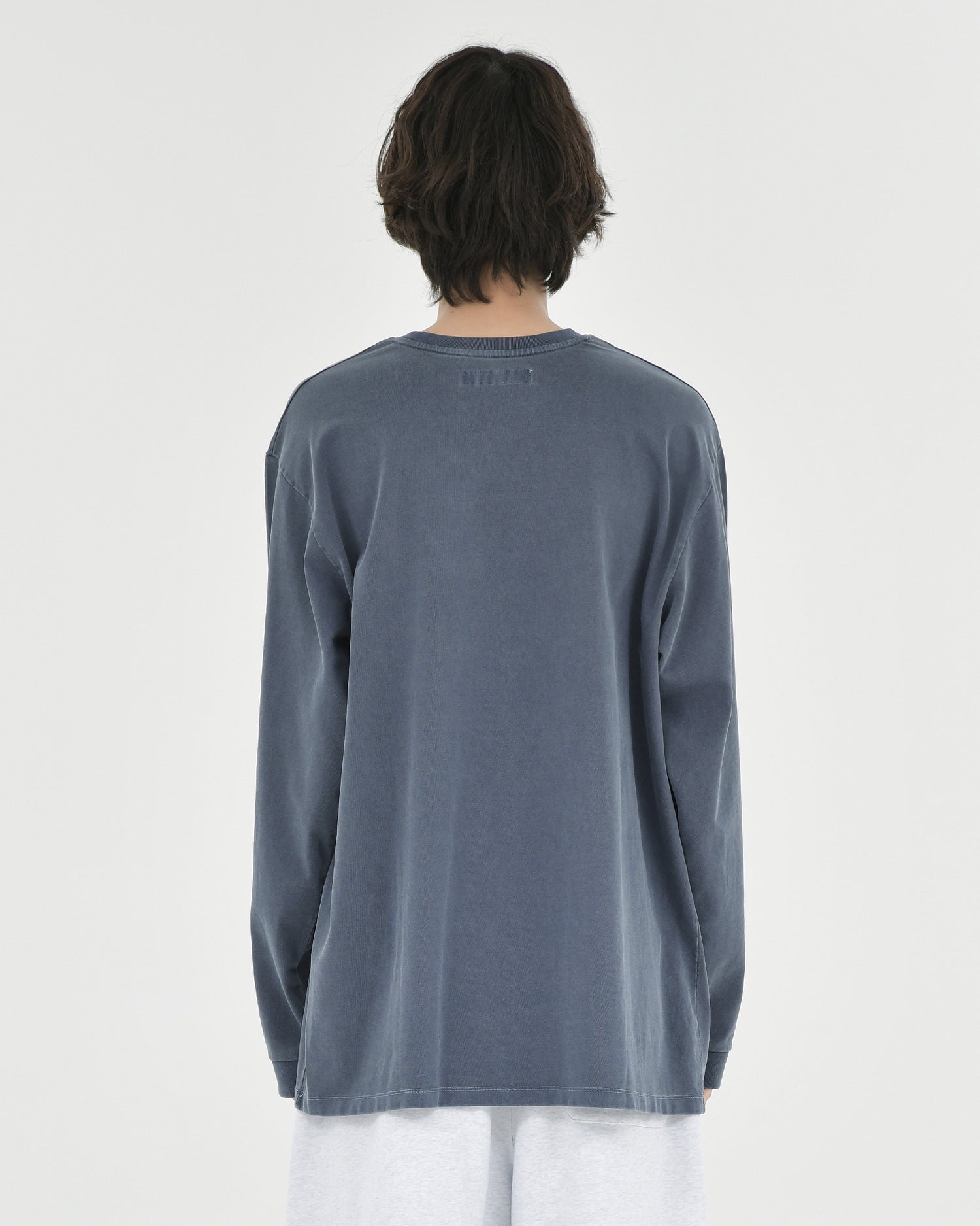 Brownyard - Washed Long Sleeve (Washed Navy) product image 2 | TRAB K-Fashion Australia