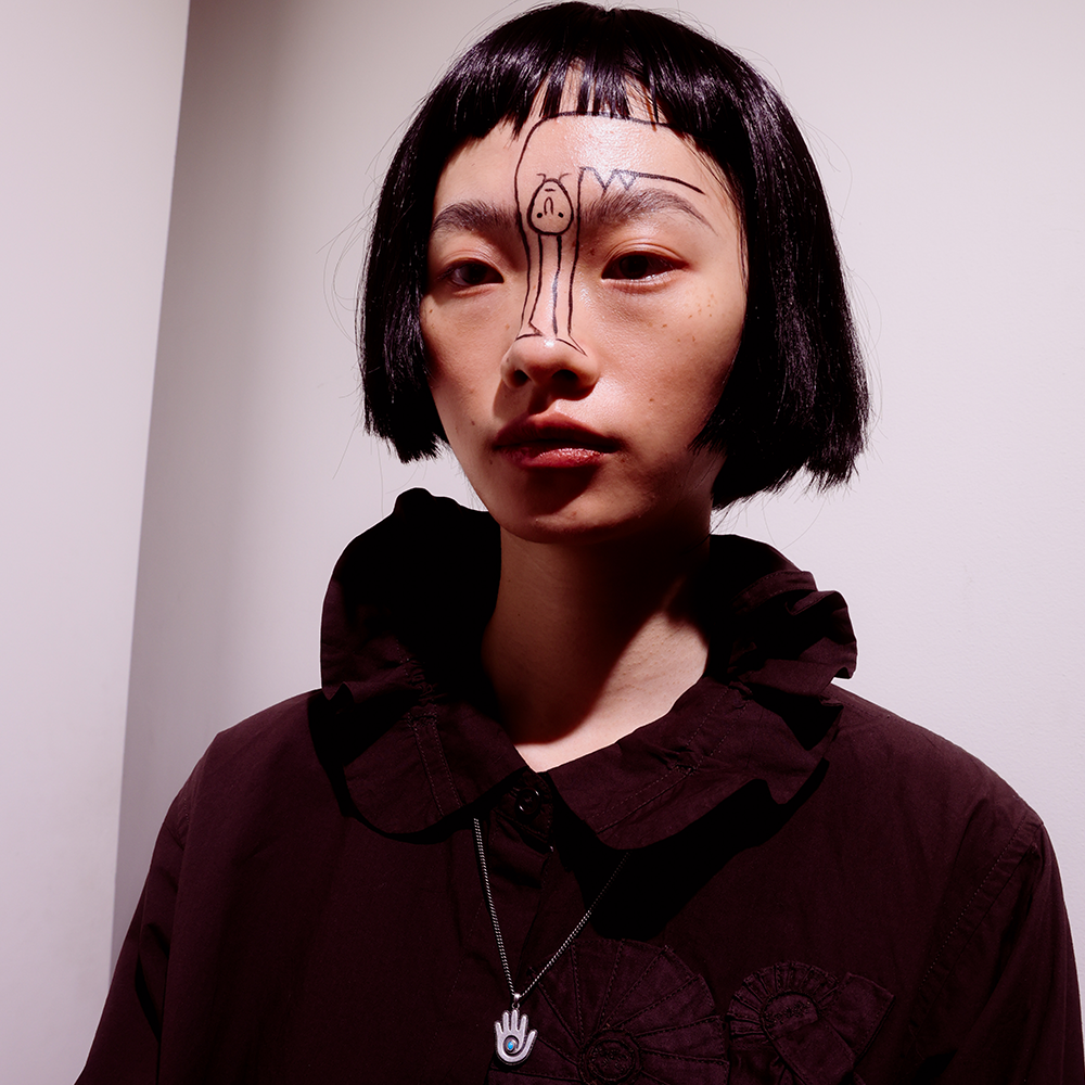 Towtow Archive - Open Hand Spiral Necklace Silver Burnish (OC) product image 6 | TRAB K-Fashion Australia
