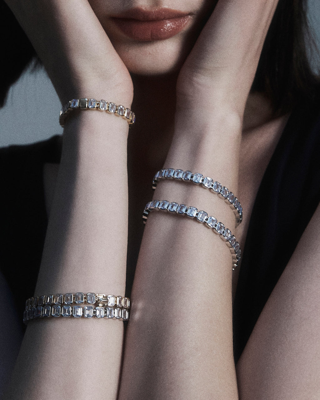 Numbering - Step Tennis Bracelet #3941 product image 2 | TRAB K-Fashion Australia