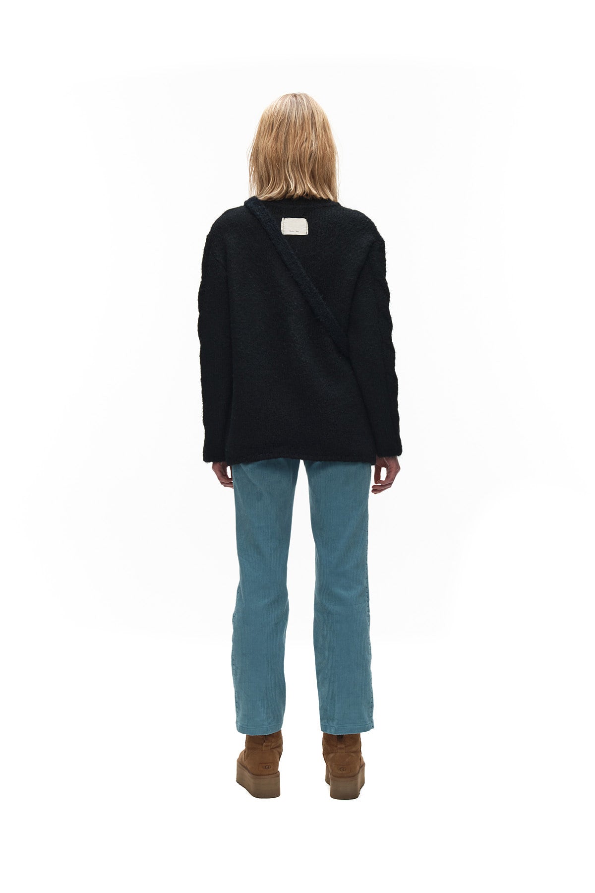 Matin Kim - Corduroy Boots Cut Trouser (Sky) product image 7 | TRAB K-Fashion Australia