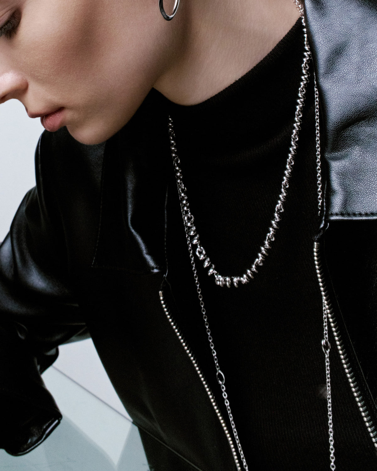 Numbering - Graduated Coil Necklace #6819 product image 4 | TRAB K-Fashion Australia