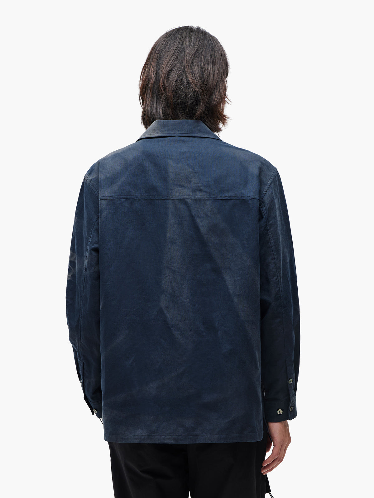 Jiyong Kim - Sun-Bleached Strap Shirt (Blue) product image 5 | TRAB K-Fashion Australia