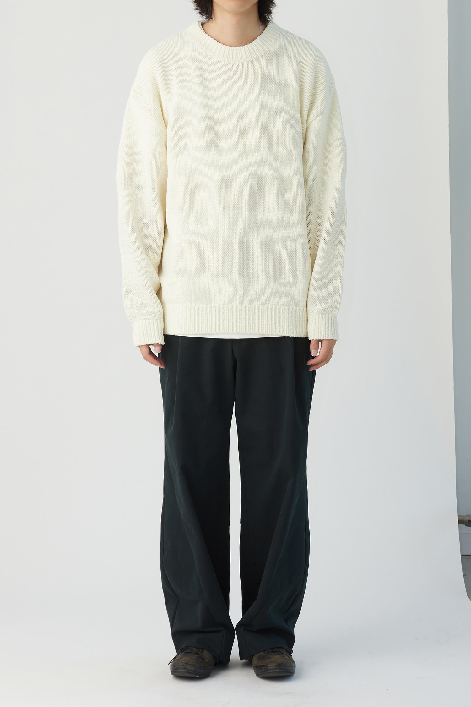 Hatchingroom - Stripe Knit (Ivory) product image 3 | TRAB K-Fashion Australia